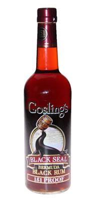 Goslings Black Seal Rum 151 Proof (1L) (1L)