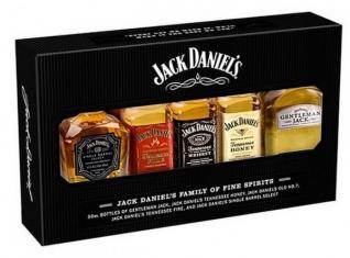 Jack Daniels - Whiskey Family Variety 5-Pack (50ml) (50ml)