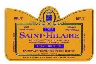 Saint Hilaire - Brut Blanquette de Limoux 2018