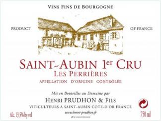 Henri Prudhon Les Perrieres St Aubin 2021