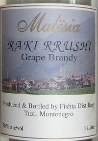 Malesia Raki Rushi Brandy (1L) (1L)
