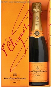 Clicquot Veuve Champagne Warehouse Brut - Label Westchester Wine Yellow