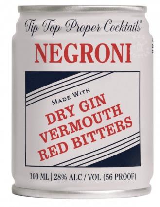 Tip Top Negroni 4-Pack Cans (100ml 4 pack) (100ml 4 pack)