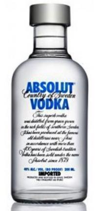 Absolut Vodka Sweden 12-Pack (50ml 12 pack) (50ml 12 pack)