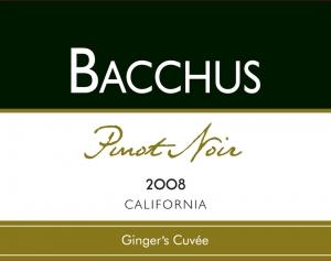 Bacchus - Pinot Noir Gingers Cuvee 2020