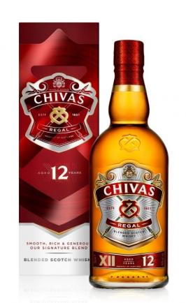 Chivas Regal 12 Year Blended Scotch Whisky (1L) (1L)