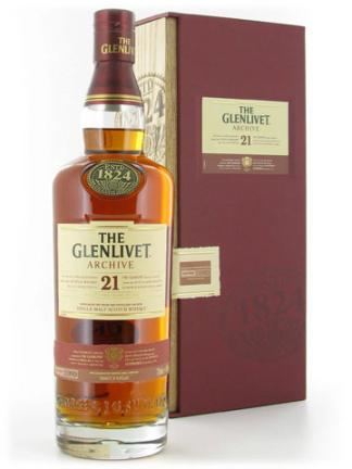 Glenlivet Distillery 21-Year Single Malt Scotch Archive (750ml) (750ml)