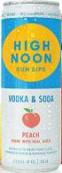 High Noon Peach Vodka & Soda (4 pack cans)