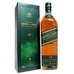 Johnnie Walker Green Label 15 Year Blended Scotch Whisky (750ml)