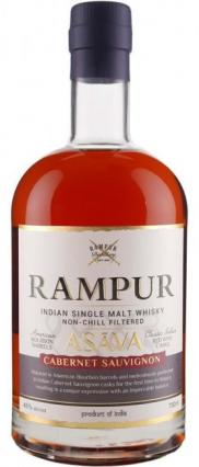 Rampur Distillery Asava Cabernet Sauvignon Finish Indian Single Malt Whisky (750ml) (750ml)