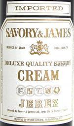 Savory & James Cream Sherry Jerez
