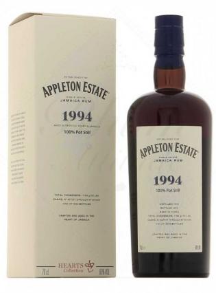 Appleton Estate 26 Years Old 1994 Hearts Collection Jamaica Rum 120 Proof (750ml) (750ml)