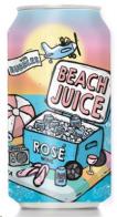 Beach Juice Bubbles Rose Cans