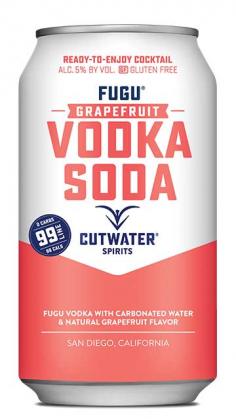 Cutwater Spirits - Grapefruit Soda Cocktail 4-Pack (4 pack cans) (4 pack cans)