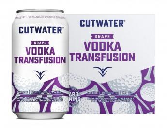 Cutwater Spirits - Vodka Grape Transfusion (4 pack 12oz cans) (4 pack 12oz cans)