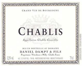 Daniel Dampt & Fils Chablis 2020 (375ml)