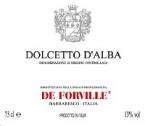 De Forville - Dolcetto D'alba 2022