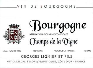 Georges Lignier - Bourgogne Champs De La Vigne Rouge 2020