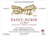 Henri Prudhon Le Ban St Aubin 2019