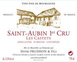 Henri Prudhon Les Castets Saint Aubin 2018