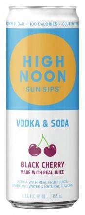 High Noon Black Cherry Vodka & Soda (4 pack cans) (4 pack cans)