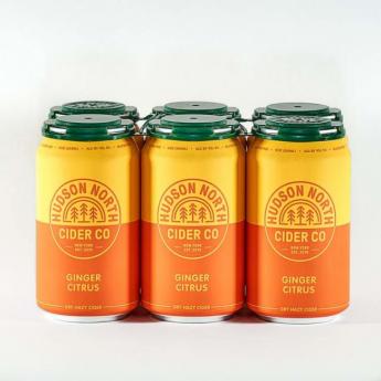 Hudson North Cider Co Ginger Citrus Cider 6-Pack (6 pack cans)
