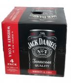 Jack Daniel's Whisky & Cola Cocktail 4-Pack (44)