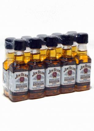 Jim Beam Kentucky Bourbon 10-Pack (50ml 10 pack) (50ml 10 pack)