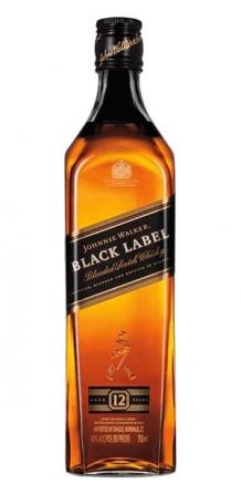 Johnnie Walker Black Label 12 Year Blended Scotch Whisky (750ml) (750ml)