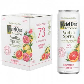 Ketel One Botanical Grapefruit & Rose Vodka Spritz 4-Pack (4 pack cans) (4 pack cans)