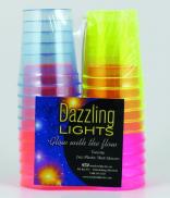 Libbey Dazzling Lights Neon 2oz Plastic Shot Glasses - 20 Pack 0