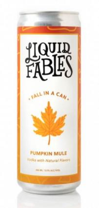 Liquid Fables - Fall In A Can, Pumpkin Mule Cocktail (4 pack 12oz cans) (4 pack 12oz cans)