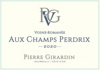 Pierre Girardin - Vosne-Romanee Aux Champs Perdrix 2020