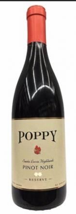 Poppy Wines - Pinot Noir Santa Lucia Highlands Reserve 2017