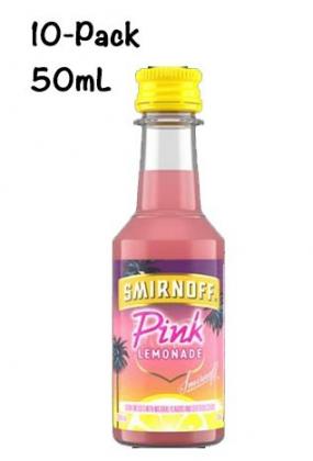 Smirnoff Vodka Pink Lemonade 10-Pack (50ml 10 pack) (50ml 10 pack)