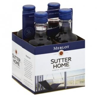 Sutter Home Merlot 4-Pack (4 pack 187ml)