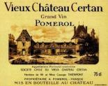 Vieux Chateau Certan Pomerol 2015