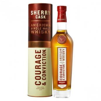 Virginia Distillery Courage & Conviction Sherry Cask Single Malt Whisky (750ml) (750ml)