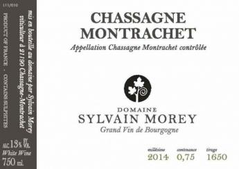 Domaine Sylvain Morey - Chassagne Montrachet 2019