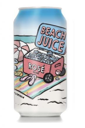 Beach Juice Rose Cans (4 pack cans)