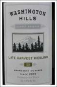 Washington Hills - Riesling Columbia Valley Late Harvest 2021